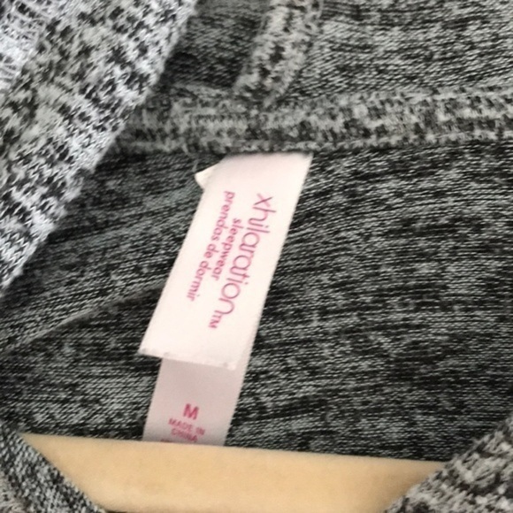 PERFECT LOUNGEWEAR Grey Hooded Sweatshirt - Picture 2 of 2